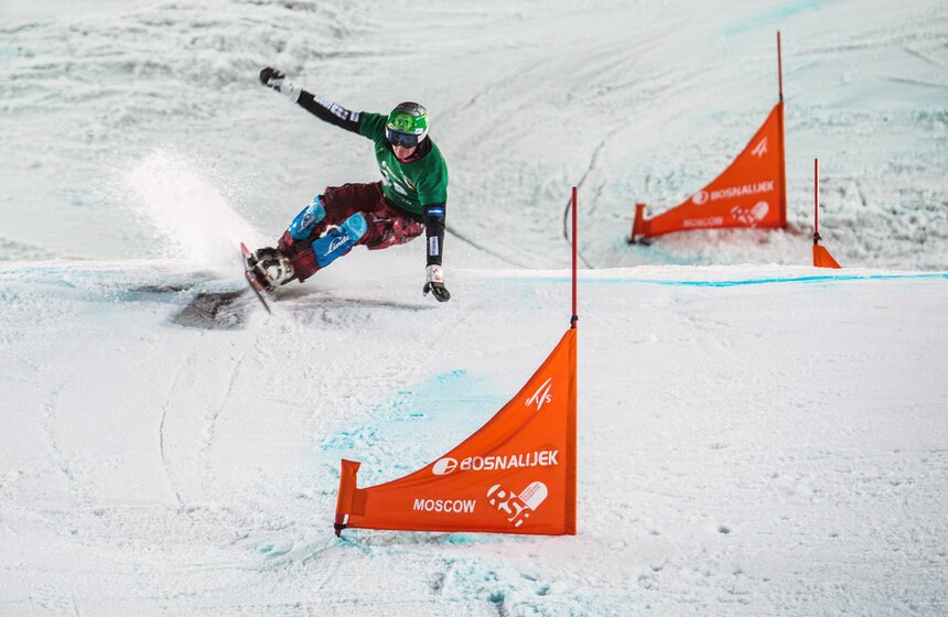 Этап Кубка мира по сноуборду в Крылатском 23 фото