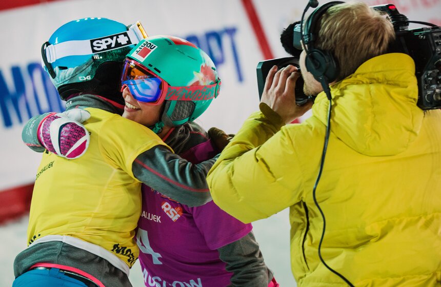 Этап Кубка мира по сноуборду в Крылатском 22 фото