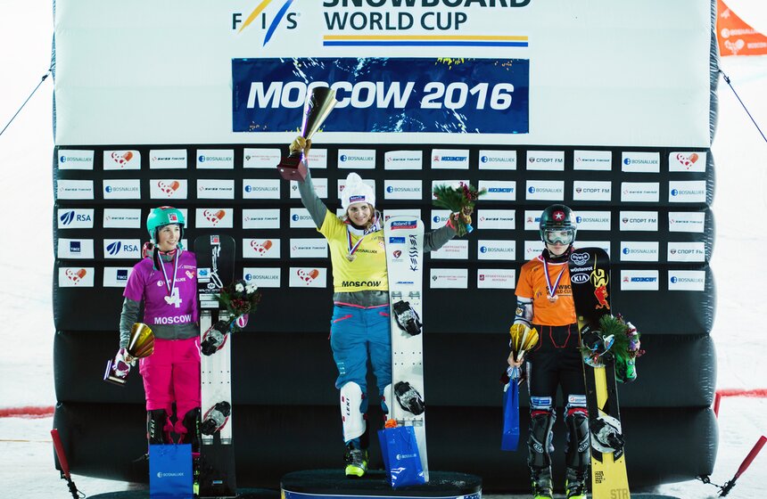 Этап Кубка мира по сноуборду в Крылатском 26 фото
