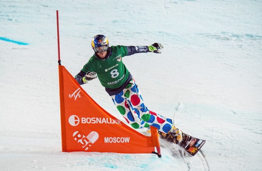 Этап Кубка мира по сноуборду в Крылатском 25 фото