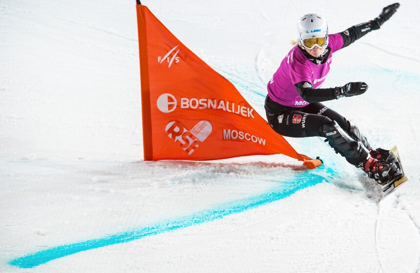 Этап Кубка мира по сноуборду в Крылатском 8 фото
