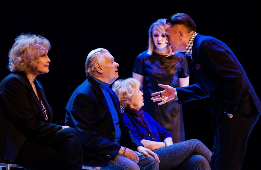 В театре Ермоловой прошла премьера спектакля "Счастливчики" 11 фото