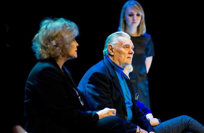 В театре Ермоловой прошла премьера спектакля "Счастливчики" 13 фото