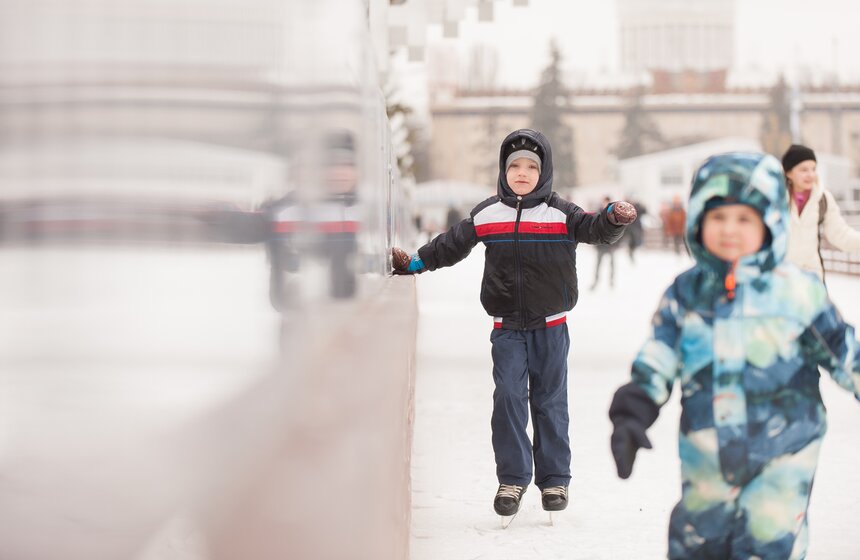 Благотворительный день на катке ВДНХ 10 фото