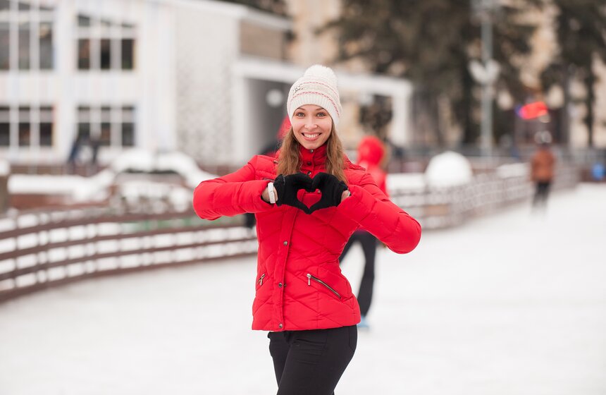 Благотворительный день на катке ВДНХ 17 фото