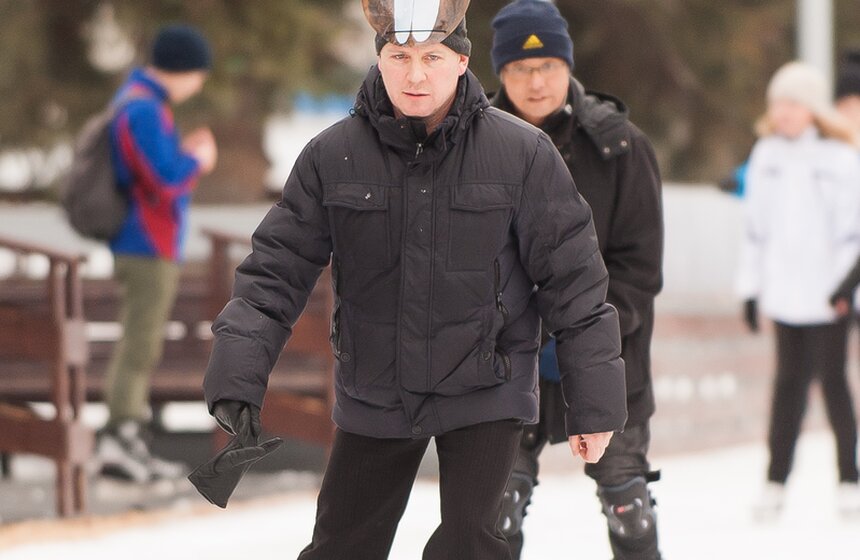 Благотворительный день на катке ВДНХ 16 фото