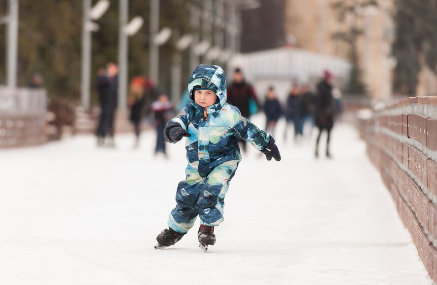 Благотворительный день на катке ВДНХ 15 фото