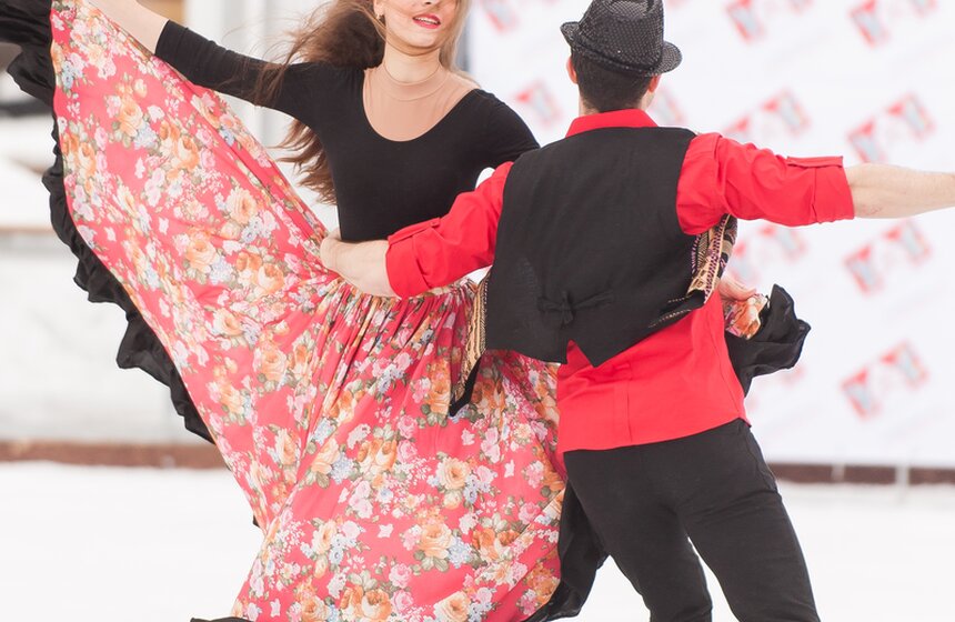 Благотворительный день на катке ВДНХ 21 фото