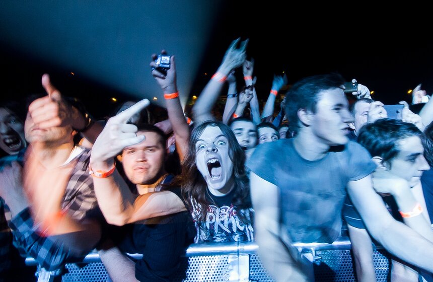 Концерт группы Slipknot в Олимпийском 23 фото