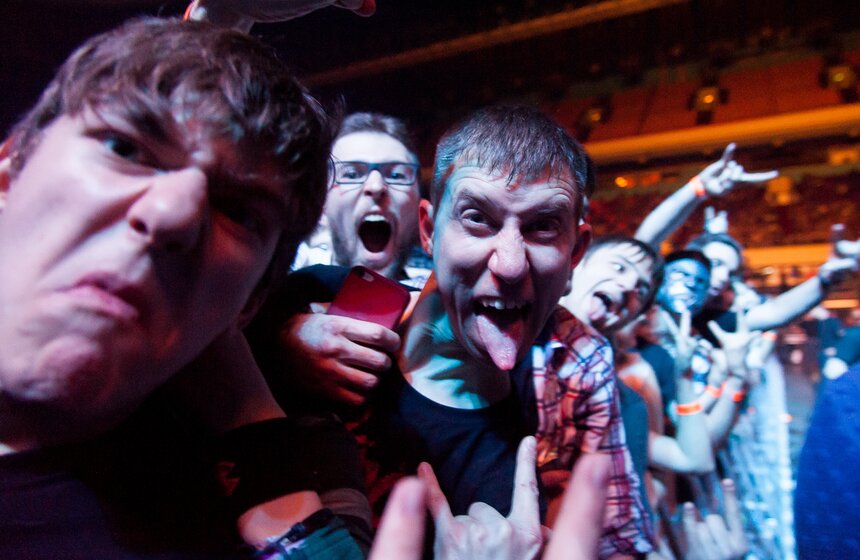 Концерт группы Slipknot в Олимпийском 9 фото