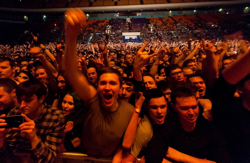 Концерт группы Slipknot в Олимпийском 6 фото