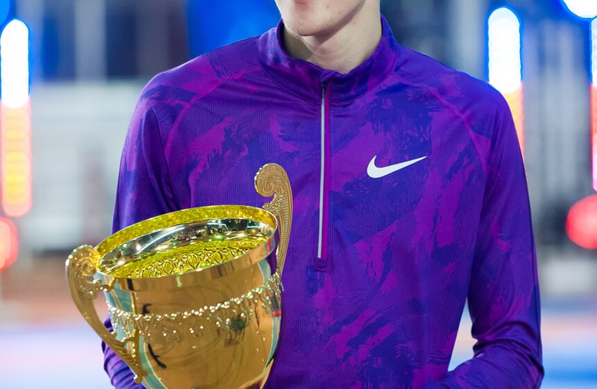 Прошел международный турнир "Кубок Москвы по прыжкам в высоту" 10 фото