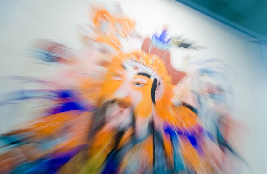 Выставка "Китайская новогодняя картина" на ВДНХ 22 фото