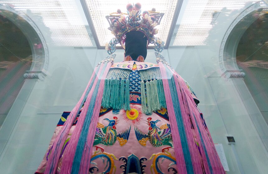 Выставка "Китайская новогодняя картина" на ВДНХ 18 фото