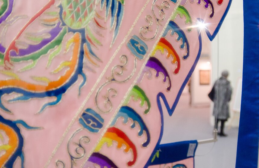 Выставка "Китайская новогодняя картина" на ВДНХ 12 фото