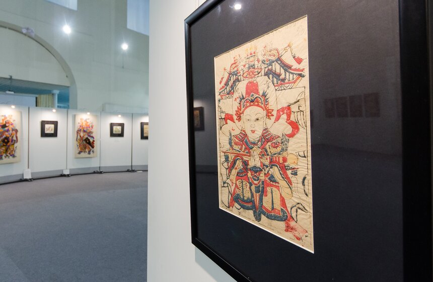 Выставка "Китайская новогодняя картина" на ВДНХ 23 фото