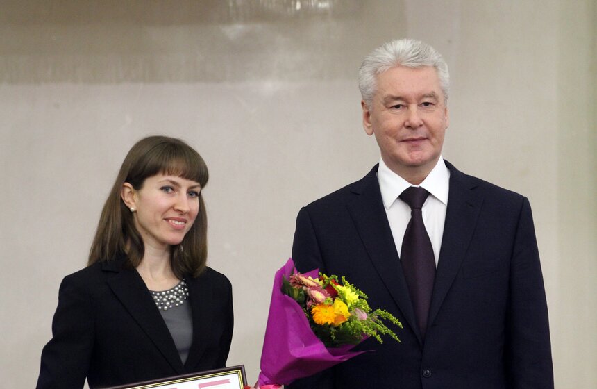 Сергей Собянин вручил премии молодым ученым 21 фото