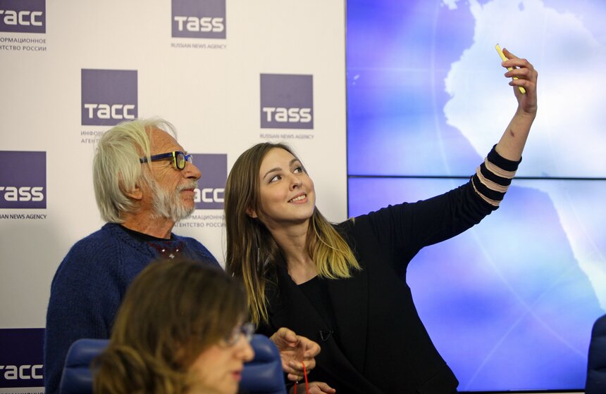 Пресс-конференция Пьера Ришара о спектакле "Пьер Ричард III" 20 фото