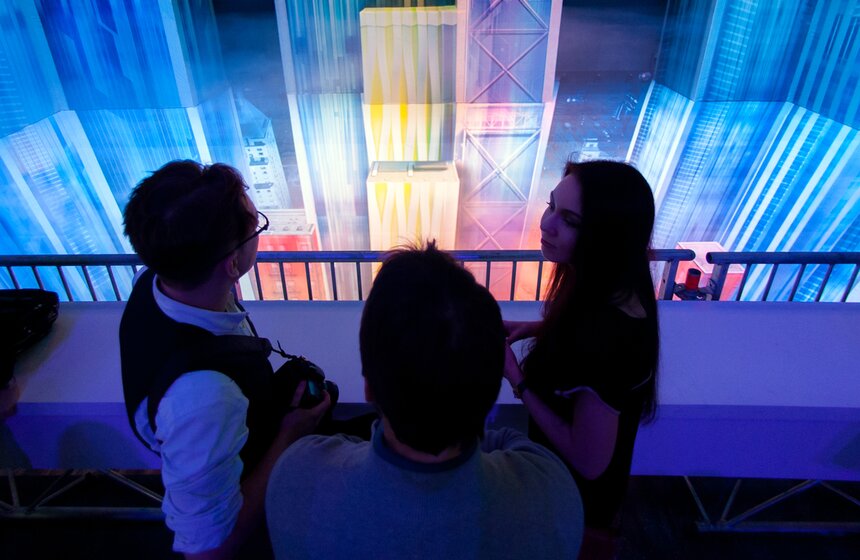 Открытие новой мультиформатной площадки Tesla4000 5 фото