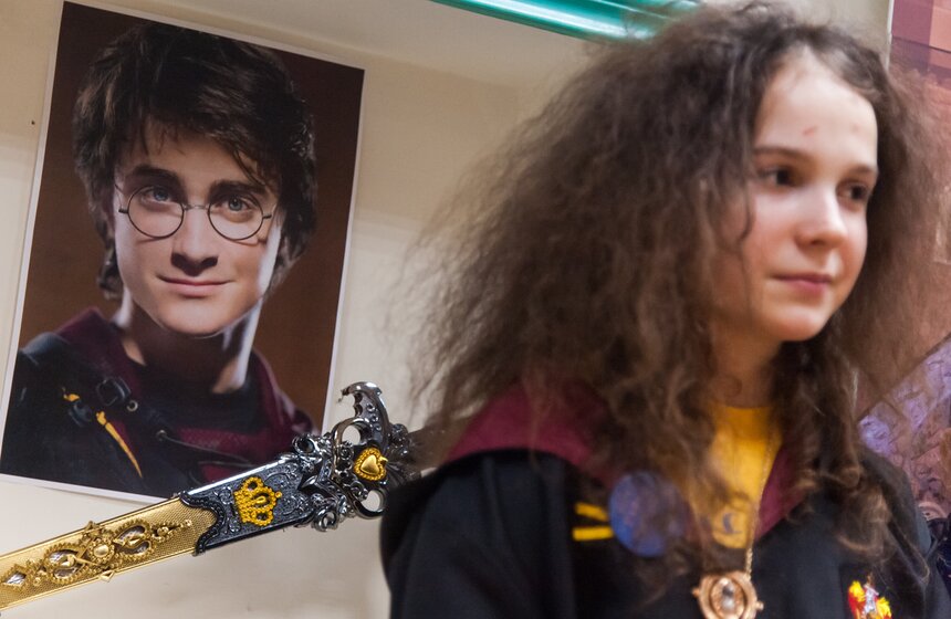 Открылась школа чародейства и волшебства "Хогвартс" 14 фото
