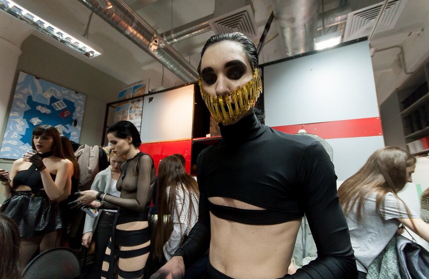 Модный показ студентов МХПИ 6 фото