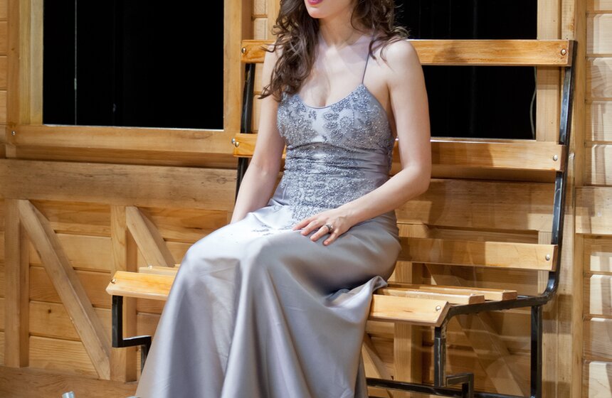 Прогон спектакля "Безымянная звезда" 37 фото