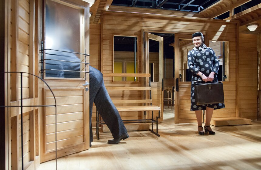 Прогон спектакля "Безымянная звезда" 1 фото