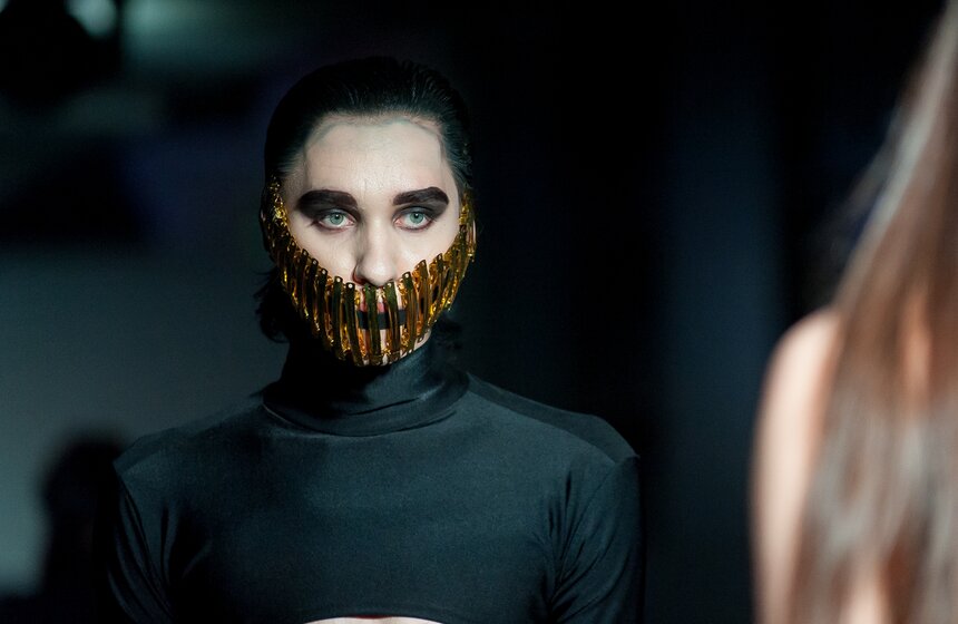 Модный показ студентов МХПИ 25 фото