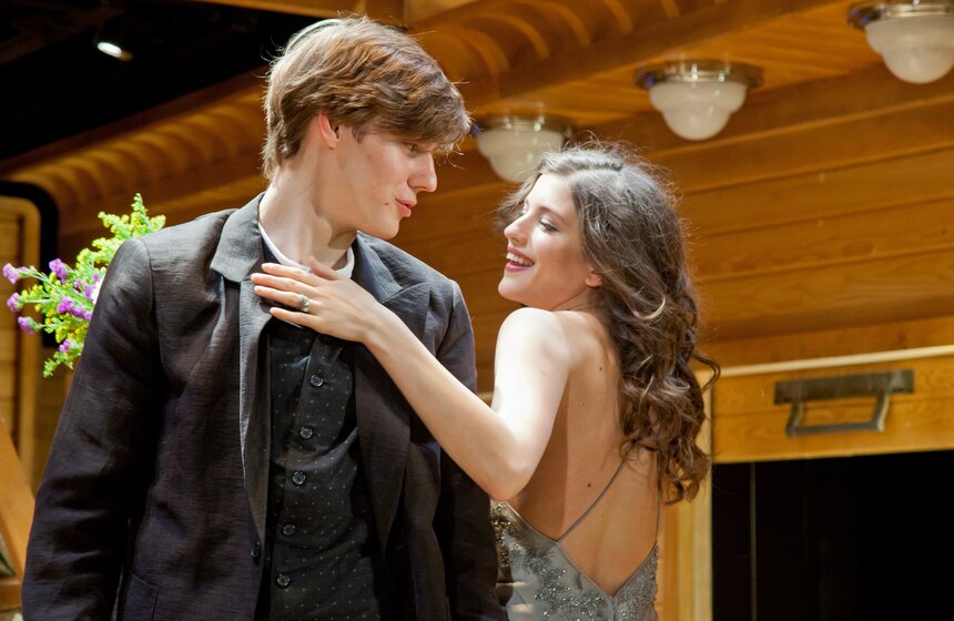 Прогон спектакля "Безымянная звезда" 26 фото