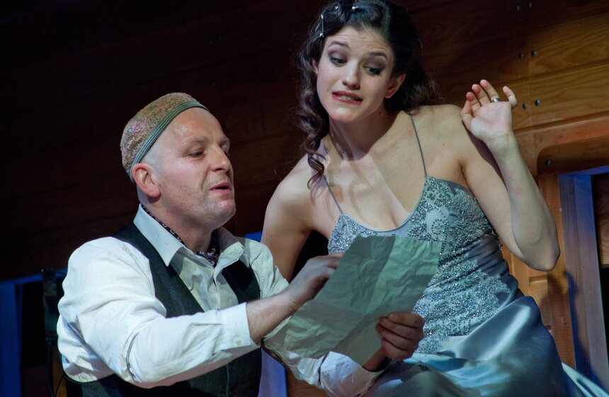 Прогон спектакля "Безымянная звезда" 22 фото