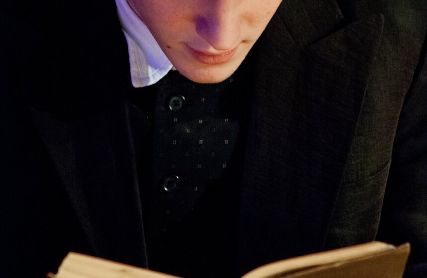 Прогон спектакля "Безымянная звезда" 8 фото