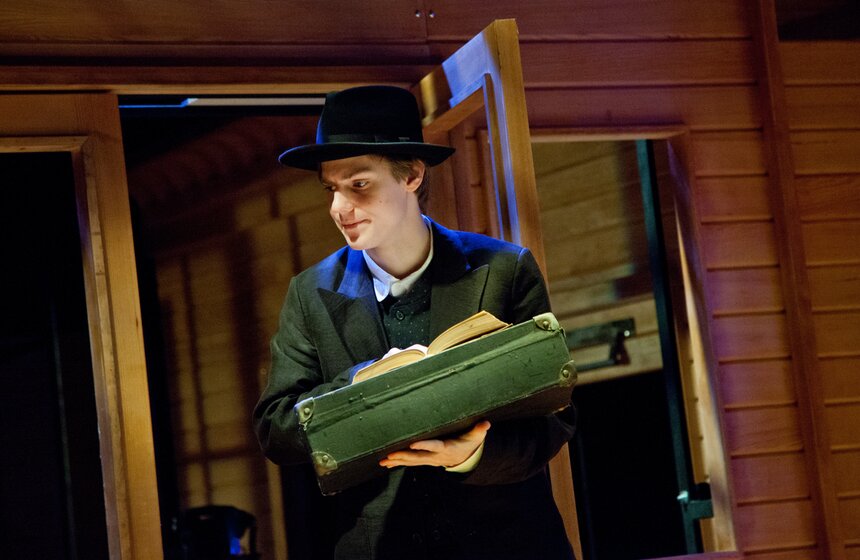 Прогон спектакля "Безымянная звезда" 7 фото