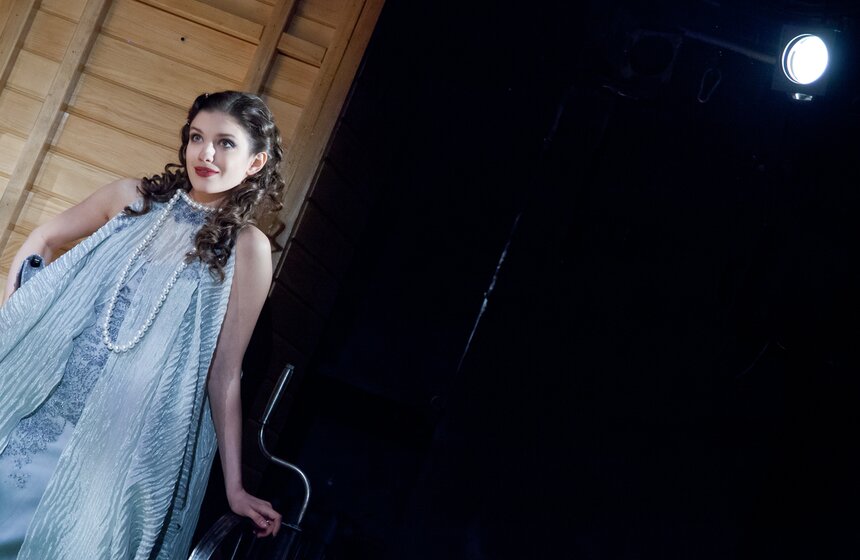 Прогон спектакля "Безымянная звезда" 10 фото