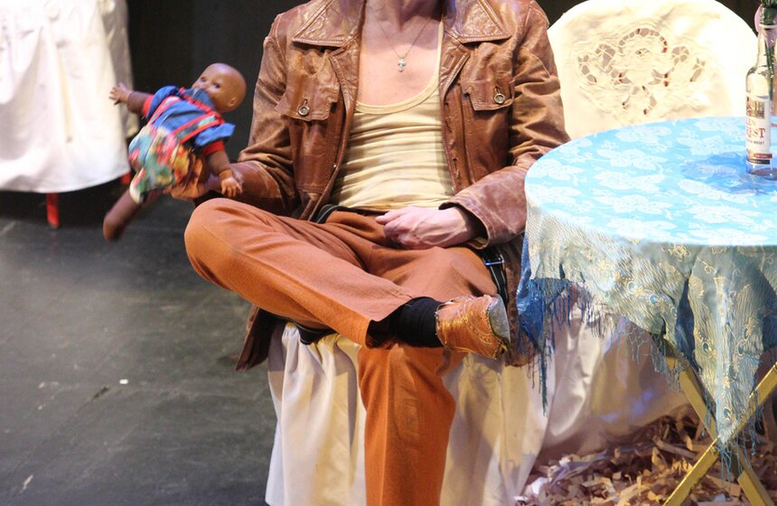 "Коляда-театр" показал спектакль "Трамвай "Желание" 12 фото