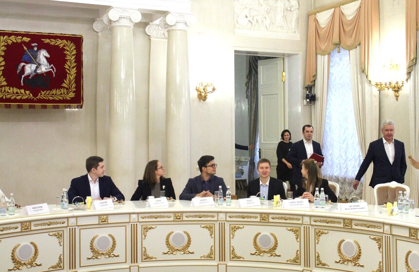 Сергей Собянин встретился со студентами столичных вузов 9 фото