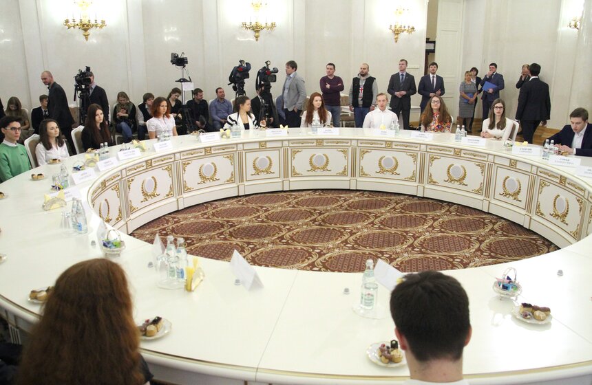 Сергей Собянин встретился со студентами столичных вузов 5 фото