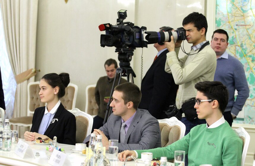 Сергей Собянин встретился со студентами столичных вузов 17 фото