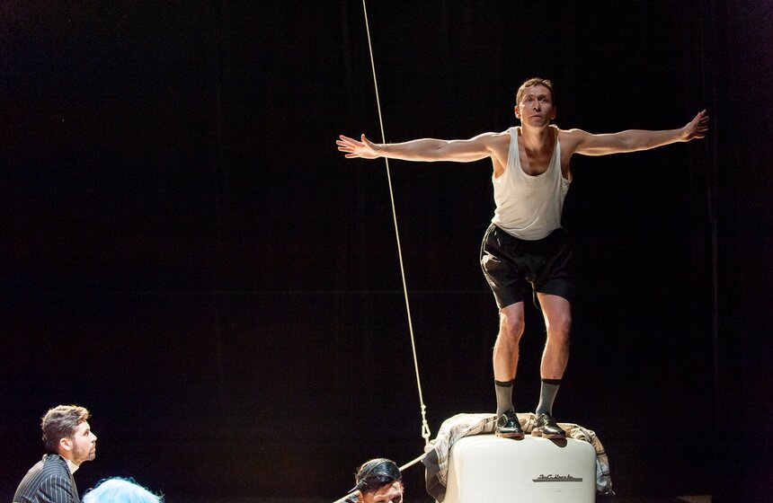 Спектакль "Волемир" в "Мастерской Петра Фоменко" 40 фото