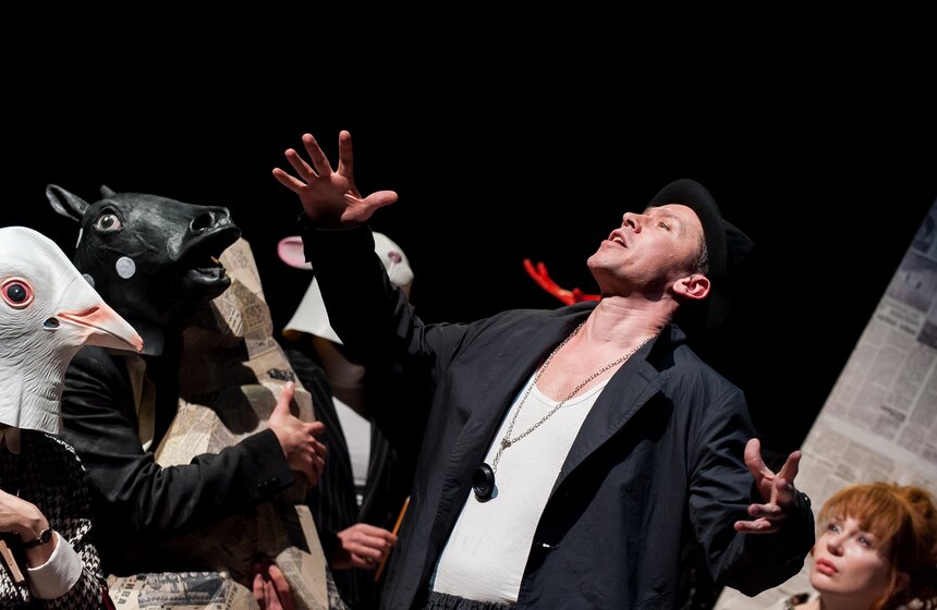 Спектакль "Волемир" в "Мастерской Петра Фоменко" 38 фото