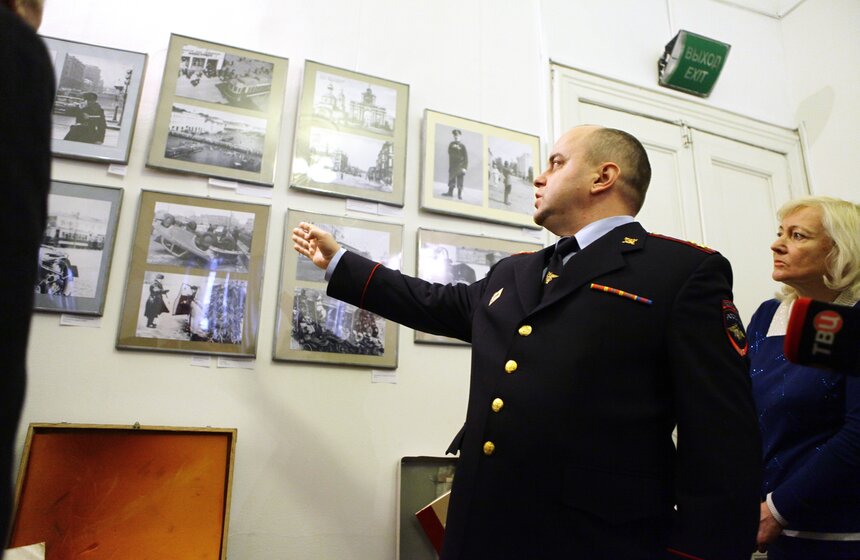 Открылась выставка "Постовые Садового кольца" 5 фото