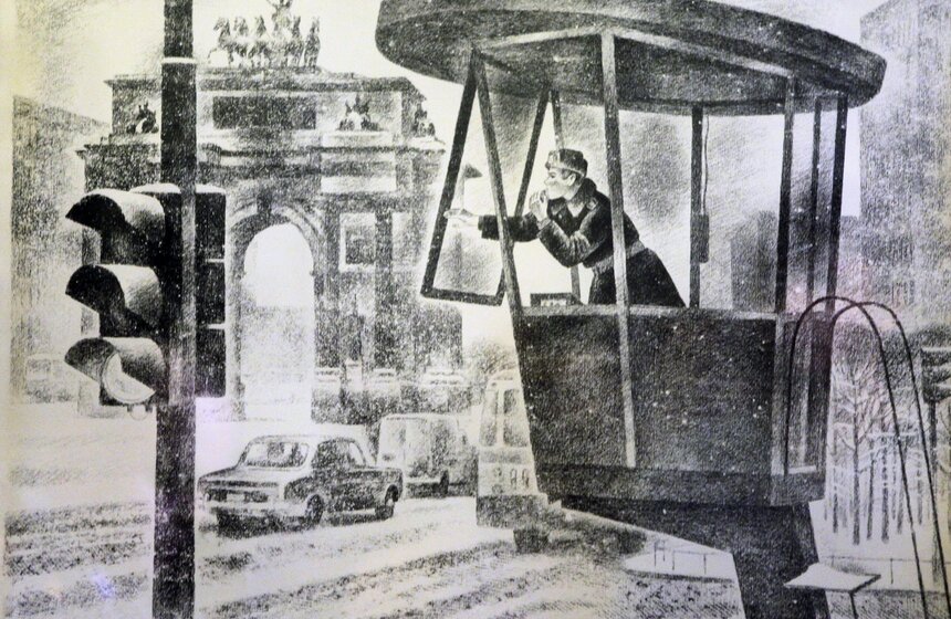 Открылась выставка "Постовые Садового кольца" 11 фото