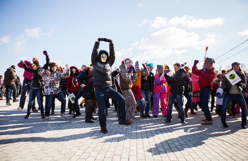 Телеканал "Москва 24" устроил флеш-моб Harlem Shake 6 фото