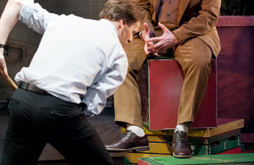 В РАМТ прошла презентация спектакля "Зима тревоги нашей" 22 фото