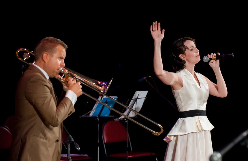 В Москве прошел фестиваль "Играем джаз с Гараняном" 37 фото