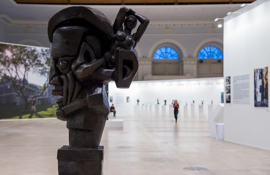 Выставка "Эрнст Неизвестный. Возвращение в Манеж" 3 фото