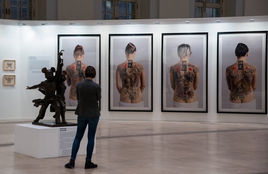 Выставка "Эрнст Неизвестный. Возвращение в Манеж" 8 фото