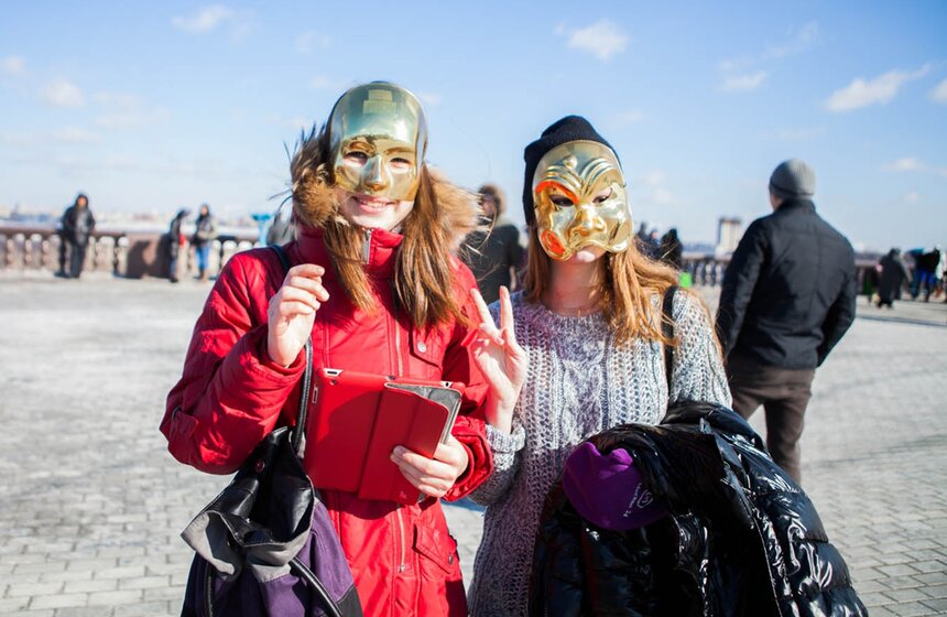 Телеканал "Москва 24" устроил флеш-моб Harlem Shake 1 фото