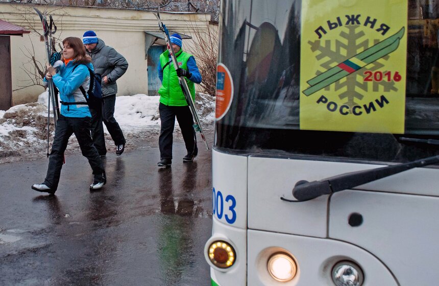 "Лыжня России": подмосковный этап гонки 1 фото