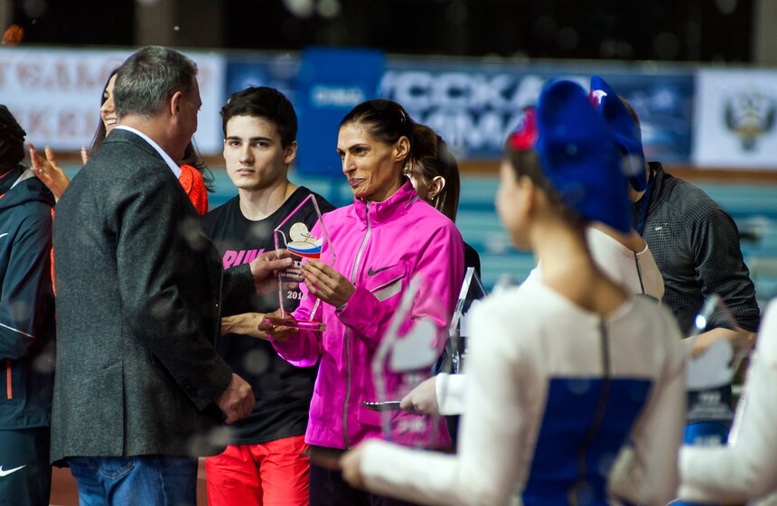 Как прошли соревнования по легкой атлетике "Русская зима" 32 фото