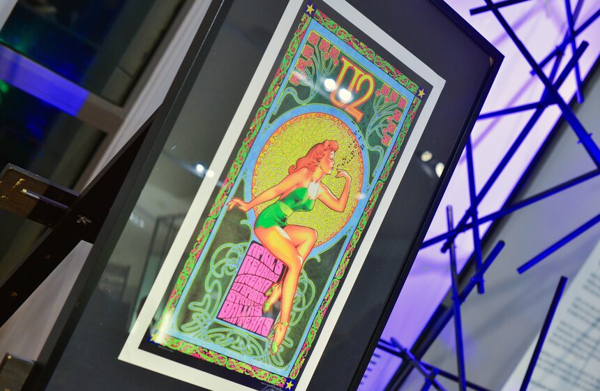 В "Цветном" открылась выставка "Bob Masse: Rock Posters" 7 фото